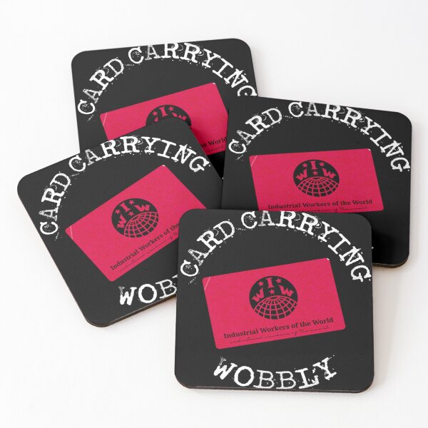Item preview, CARD-CARRYING WOBBLY designed and sold by birdgoatman.