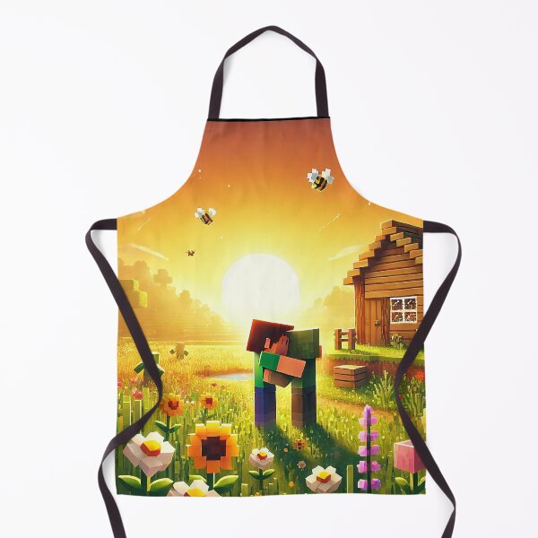 Item preview, Cozy Romance | Pixel Quest Voxel Sunset Love Story | Cottagecore Flowers & Bees Design designed and sold by pixelpopplanet.