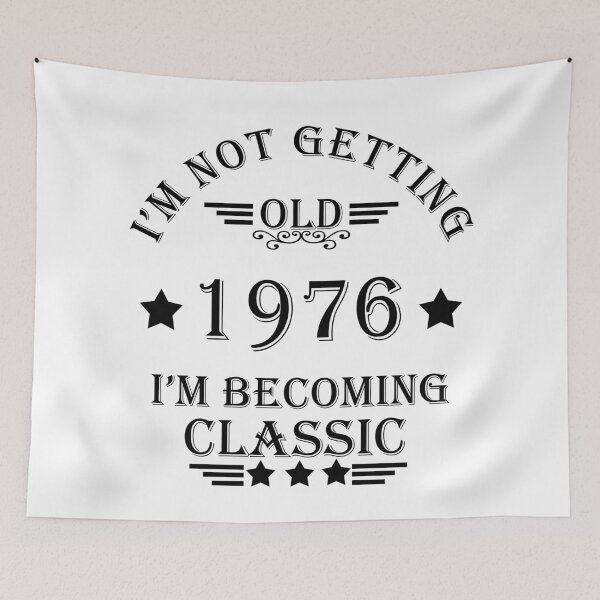 Item preview, Born in 1976 vintage 50th birthday gift designed and sold by Alexaltay.