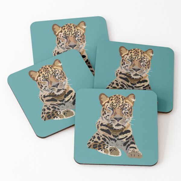 Item preview, A is for Amur Leopard, Amur Leopard Illustration – Rare Big Cat Art for Wildlife Enthusiasts designed and sold by PrettylittlepastelUk.