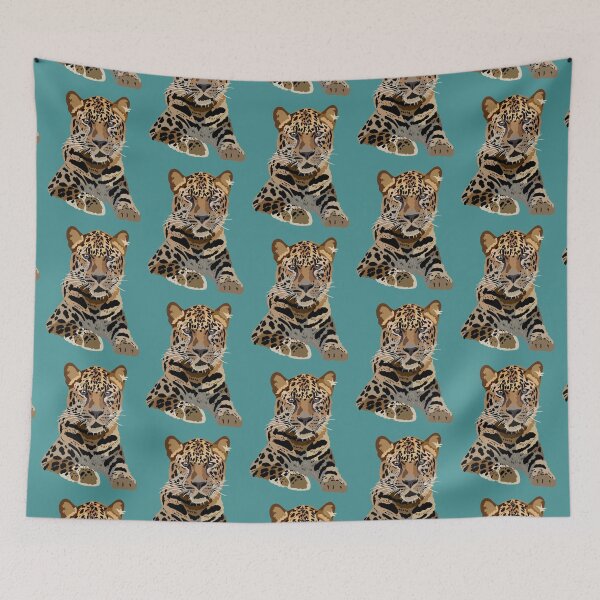 Item preview, A is for Amur Leopard, Amur Leopard Illustration – Rare Big Cat Art for Wildlife Enthusiasts designed and sold by PrettylittlepastelUk.