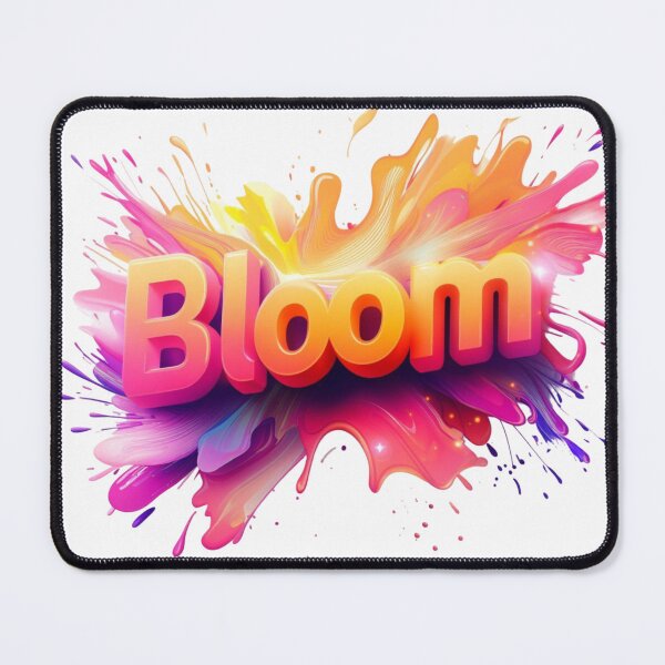 Item preview, Bloom Gradient Burst Typography designed and sold by Zippy Creation.