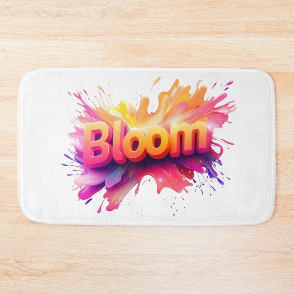 Item preview, Bloom Gradient Burst Typography designed and sold by Zippy Creation.