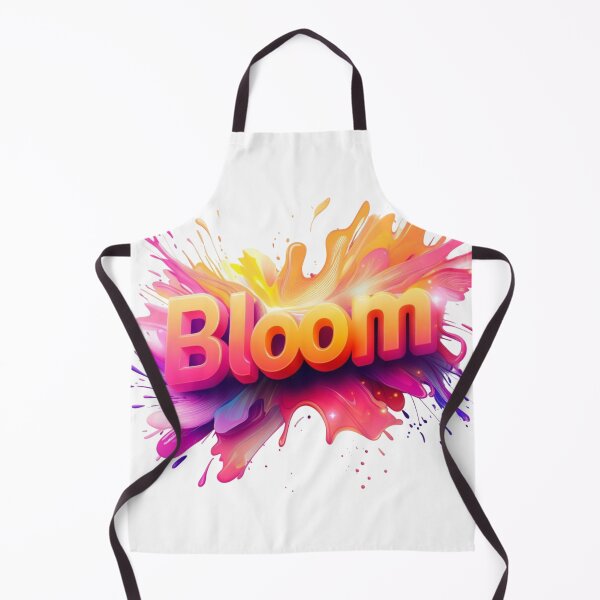 Artikelvorschau, Bloom Gradient Burst Typografie entworfen und verkauft von Zippy Creation.
