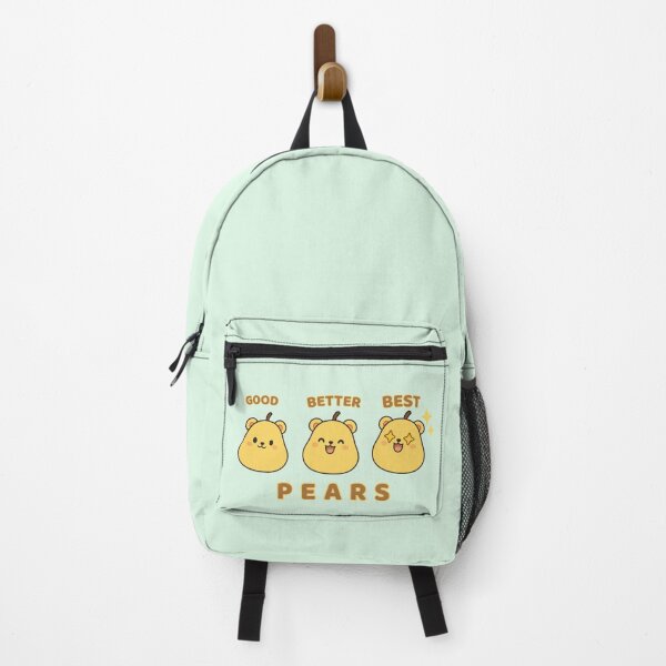 Item preview, Good Better Best Pear – Cute Teddypear Expression Faces | Kawaii Pear Bear Art designed and sold by Made You Smirk.