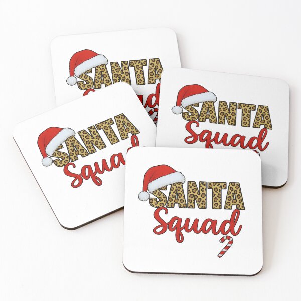 Item preview, Santa Squad Christmas Leopard designed and sold by WSShop7.
