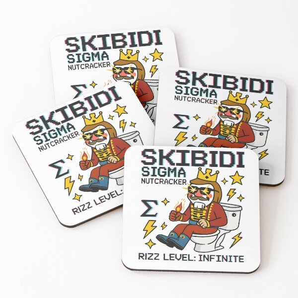 Item preview, Skibidi Sigma Nutcracker Meme Christmas Art designed and sold by AnnDesignStudio.