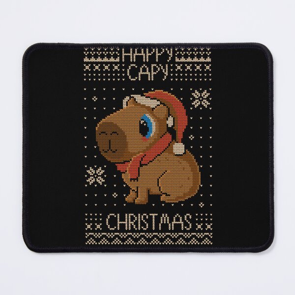 Item preview, Happy Capy Christmas - Cute Capybara Ugly Sweater designed and sold by erion5k.