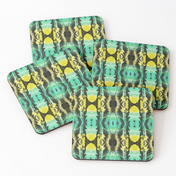 Item preview, Alien Landing Monoprint Pattern designed and sold by vallisrowe.
