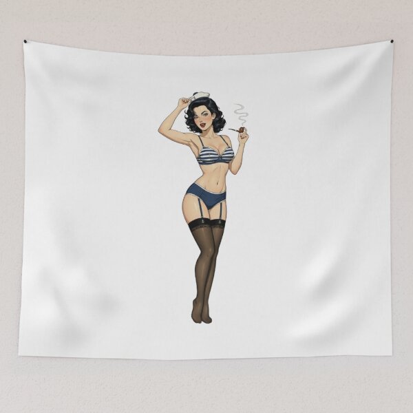 Item preview, "Retro Glamour: Charm and Audacity of Pin-Ups” designed and sold by CHRIST5000.