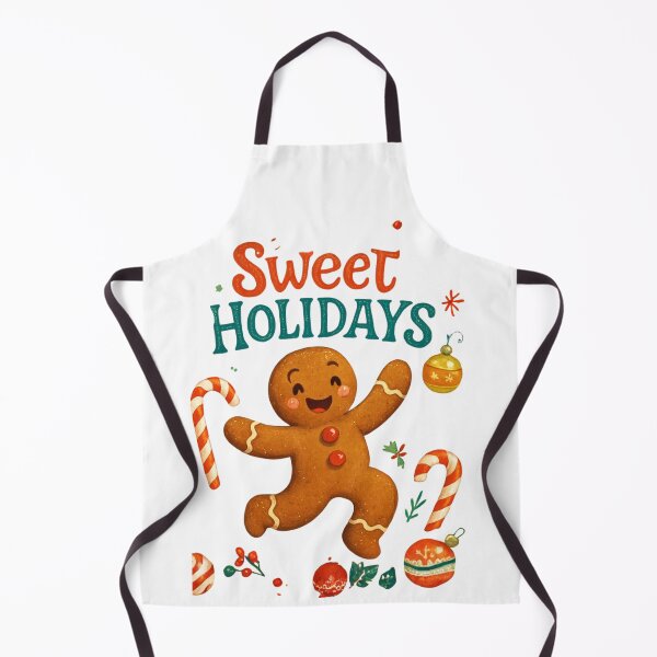 Item preview, Dancing Gingerbread Man – “Sweet Holidays” Christmas Illustration designed and sold by MyVision12.