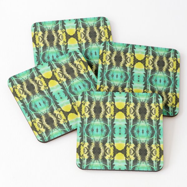 Item preview, Alien Landing Monoprint Pattern designed and sold by vallisrowe.