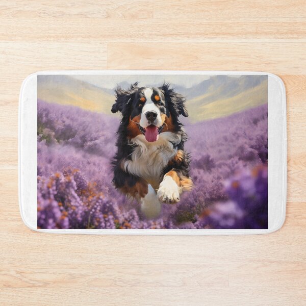 Item preview, Bernese Mountain Dog in Lavender designed and sold by PetsArt.