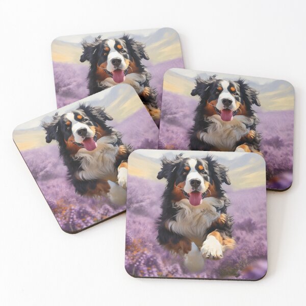Item preview, Bernese Mountain Dog in Lavender designed and sold by PetsArt.