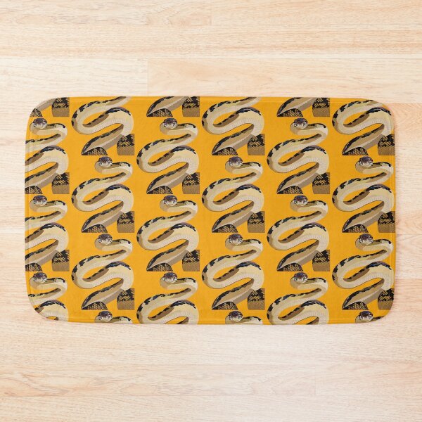 Item preview, S is for Scrub Python,Scrub Python Artwork – Powerful Snake Illustration and Australian Reptile Design designed and sold by PrettylittlepastelUk.