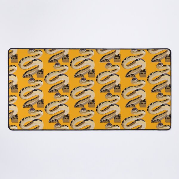 Item preview, S is for Scrub Python,Scrub Python Artwork – Powerful Snake Illustration and Australian Reptile Design designed and sold by PrettylittlepastelUk.