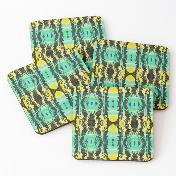 Item preview, Alien Landing Monoprint Pattern designed and sold by vallisrowe.