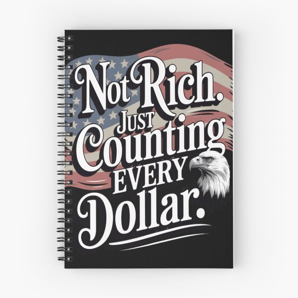 Item preview, Not Rich Just Counting Every Dollar Real Life  designed and sold by stickercuffs.