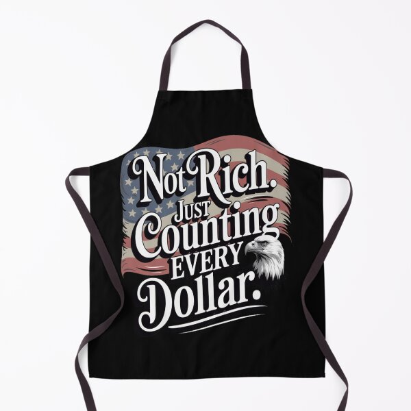 Item preview, Not Rich Just Counting Every Dollar Real Life designed and sold by stickercuffs.