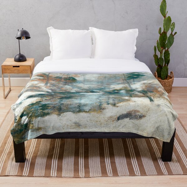Item preview, Escena de arroyo impresionista invernal. designed and sold by DriverT.