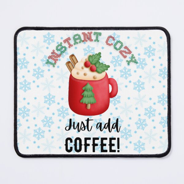 Item preview, Instant Cozy Holiday Mug – Just Add Coffee – Retro Christmas Style designed and sold by caFUNated.