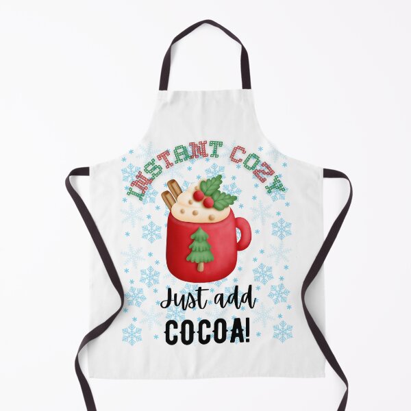 Item preview, Instant Cozy Holiday Mug – Just Add Cocoa – Retro Christmas Style designed and sold by caFUNated.
