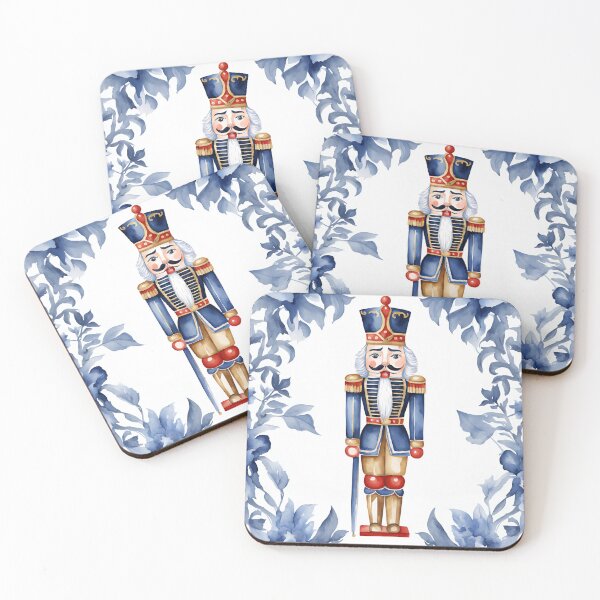 Item preview, Botanical Chinoiserie Nutcracker Noël designed and sold by TheChinoiserie.