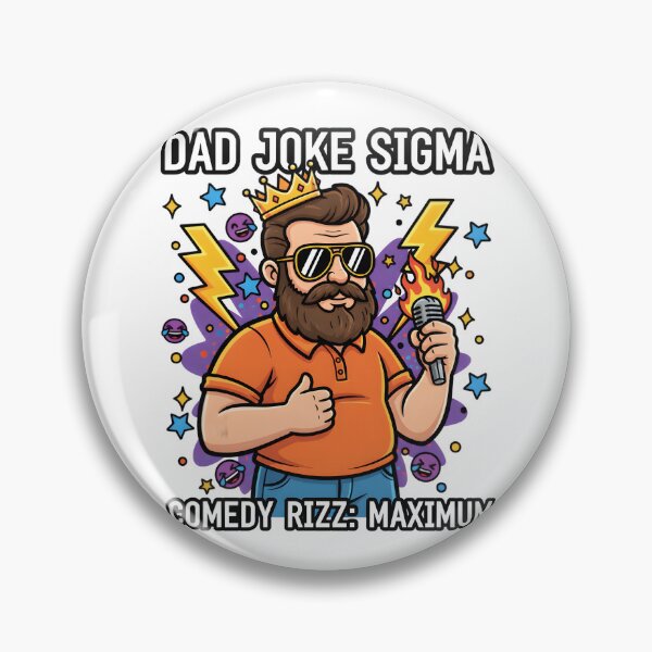 Artikelvorschau, Dad Joke Sigma Comedy Rizz Legend entworfen und verkauft von AnnDesignStudio.