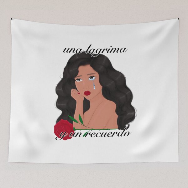 Item preview, Una Lagrima y un Recuerdo white designed and sold by artetriste.