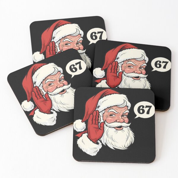 Item preview, 67 Christmas Funny Six Seven Meme Brainrot Santa Claus Boys designed and sold by KristenosNehk.