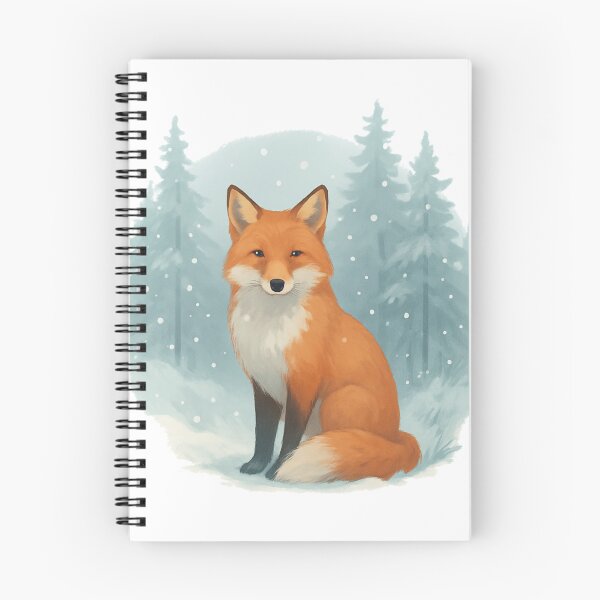Item preview, Winter Fox in Snowy Forest - Cute Christmas Animal designed and sold by PunchDrop.
