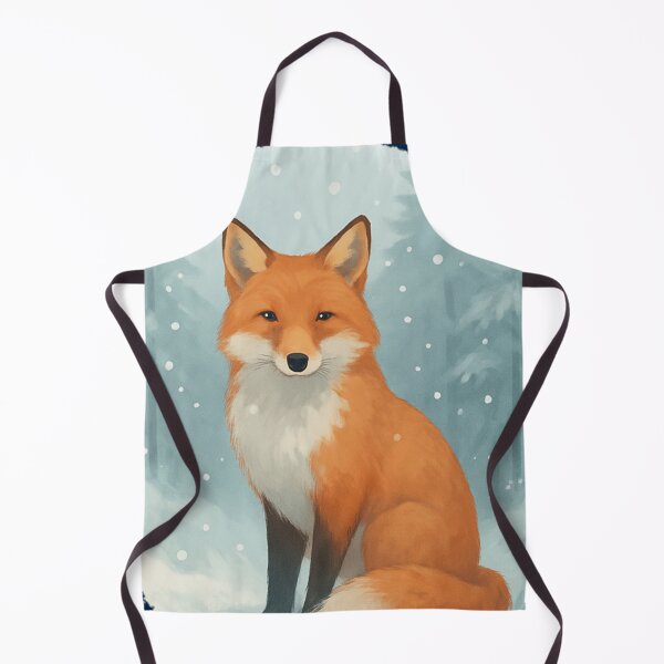 Item preview, Winter Fox in Snowy Forest - Cute Christmas Animal designed and sold by PunchDrop.