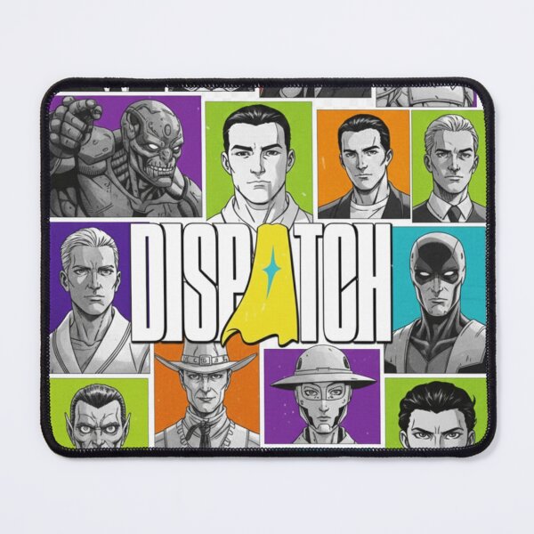 Item preview, DISPATCH Grid Panel Pop Art Poster dispatch games designed and sold by mouhamii⭐⭐(98k).