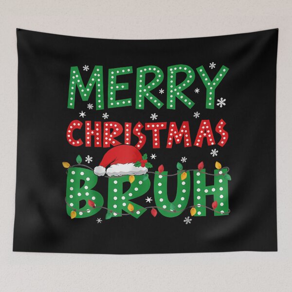 Item preview, Merry Christmas Bruh Funny Holiday Family Group Matching Pjs designed and sold by KristenosNehk.
