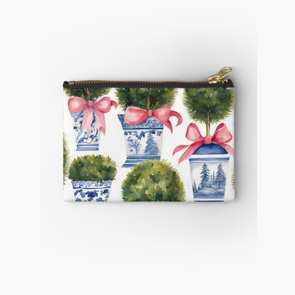 Item preview, Pink Bow Chinoiserie Topiary Garden designed and sold by TheChinoiserie.