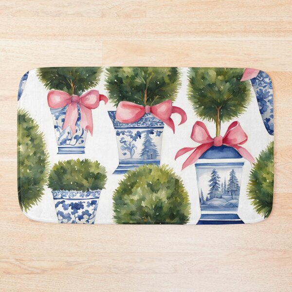 Item preview, Pink Bow Chinoiserie Topiary Garden designed and sold by TheChinoiserie.