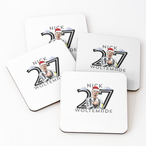 Item preview, St Nick Woltemade #27 – Newcastle United Forward Fan Christmas Edition Artwork designed and sold by Pokah79.