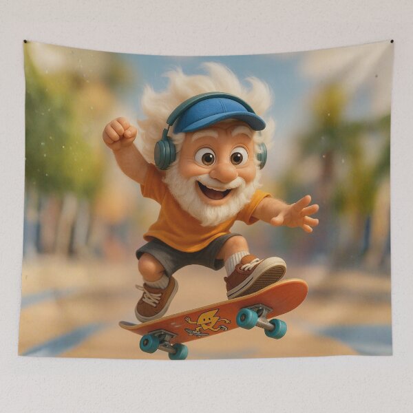 Item preview, Skater God Zeus designed and sold by Sillytoe.