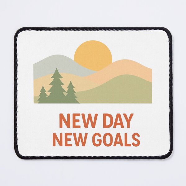 Item preview, New day - New goals designed and sold by Motivive.