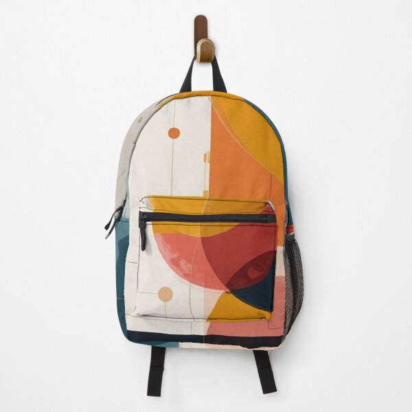 Item preview, Bauhaus Primary: Geometric Color Fields in Navy, Mustard and Crimson Red designed and sold by mrpuchleitner.