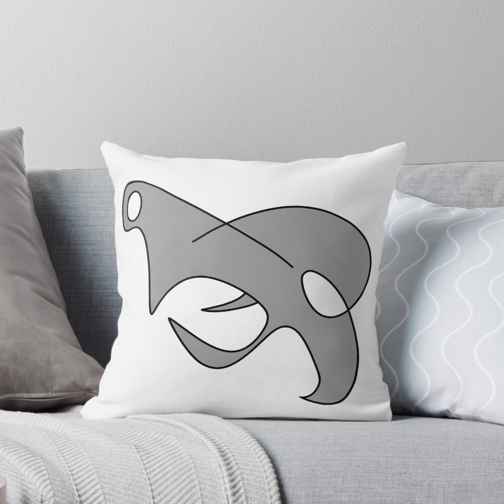 Item preview, Throw Pillow designed and sold by Designhand.