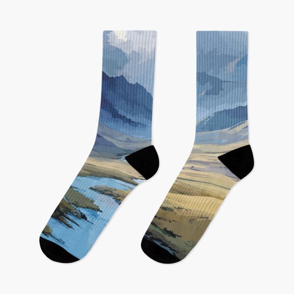 Item preview, Anderson River Northwest Territories Vintage Wilderness Art designed and sold by TuncGK.