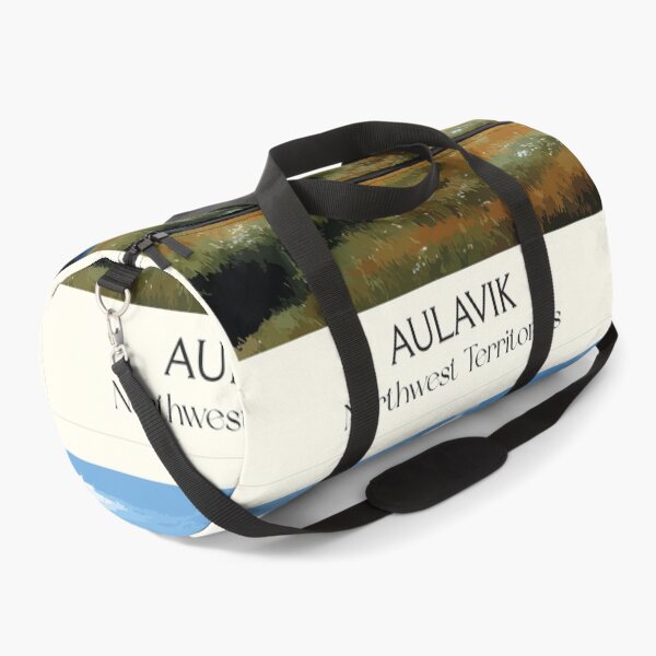 Item preview, Aulavik National Park Northwest Territories Retro Tundra Art designed and sold by TuncGK.