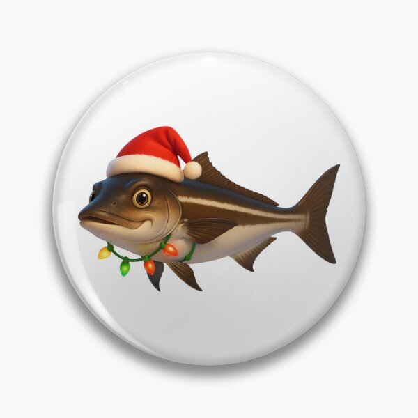 Item preview, Christmas Cobia Fish designed and sold by Sillytoe.