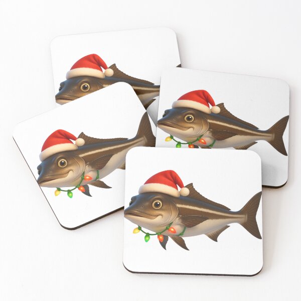 Item preview, Christmas Cobia Fish designed and sold by Sillytoe.