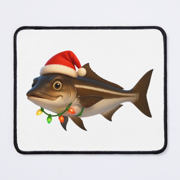 Item preview, Christmas Cobia Fish designed and sold by Sillytoe.