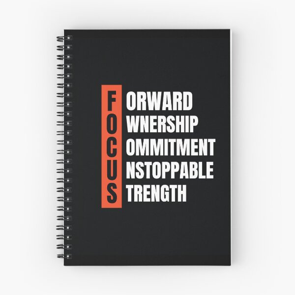 Item preview, FOCUS Motivational Acronym – Forward, Ownership, Commitment, Unstoppable, Strength designed and sold by Imperial-Vibe.