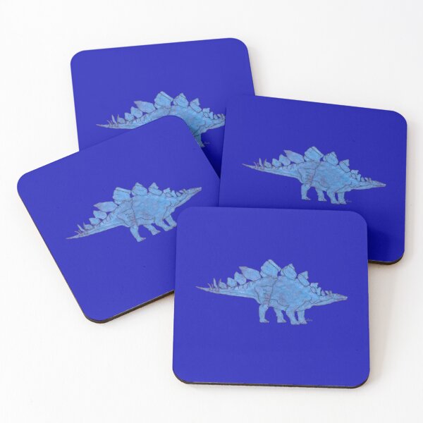 Item preview, Dinosaur Stegosaurus Light Blue 12518 designed and sold by mandalafractal.