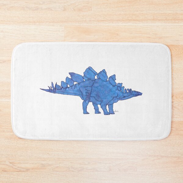 Item preview, Dinosaur Stegosaurus Light Blue 12518 designed and sold by mandalafractal.