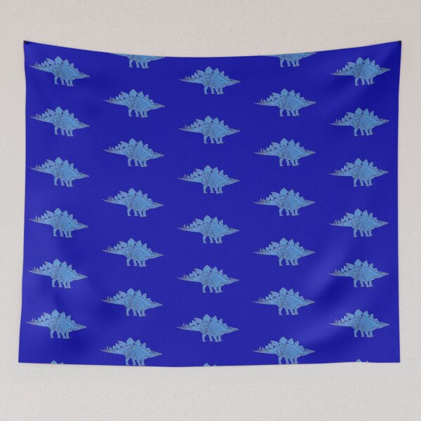 Item preview, Dinosaur Stegosaurus Light Blue 12518 designed and sold by mandalafractal.